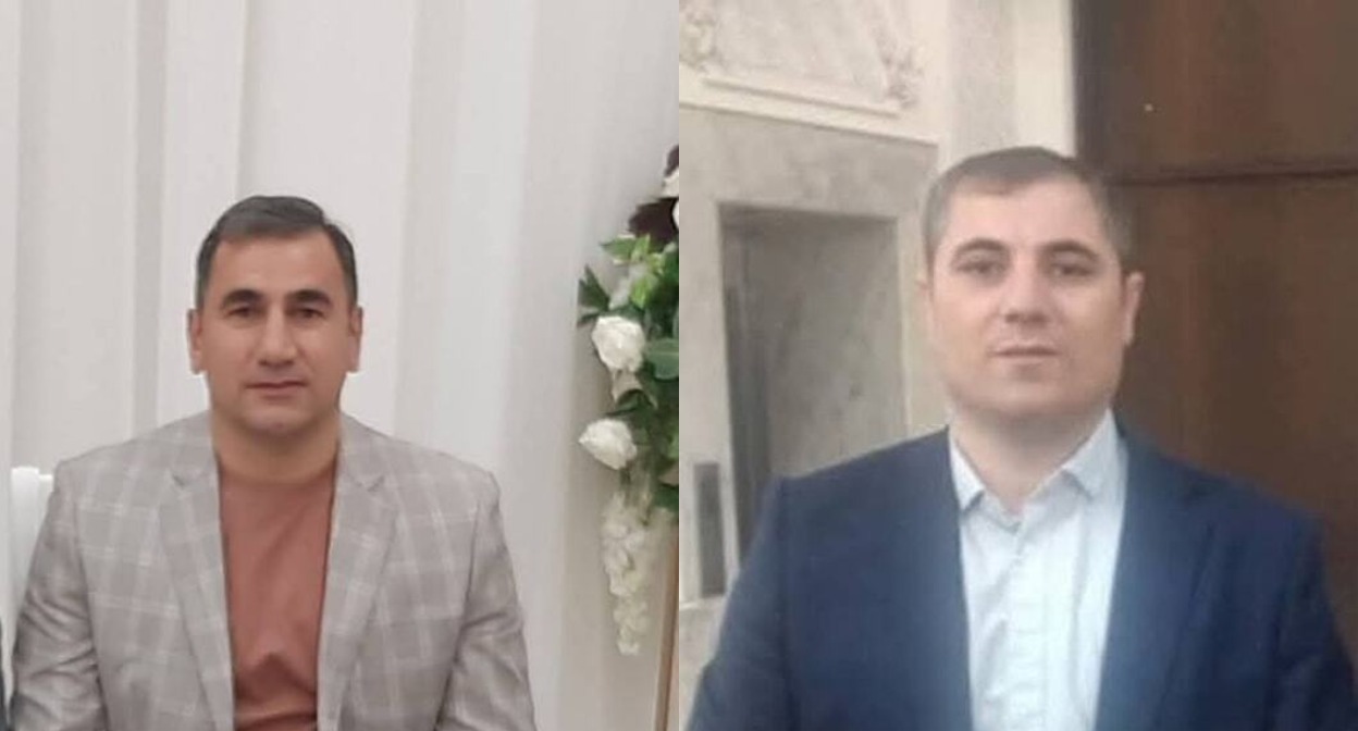 Новруз Тагиев и Рашад Алиев (слева направо) Фото предоставлены ПНФА, коллаж "Кавказского узла". 