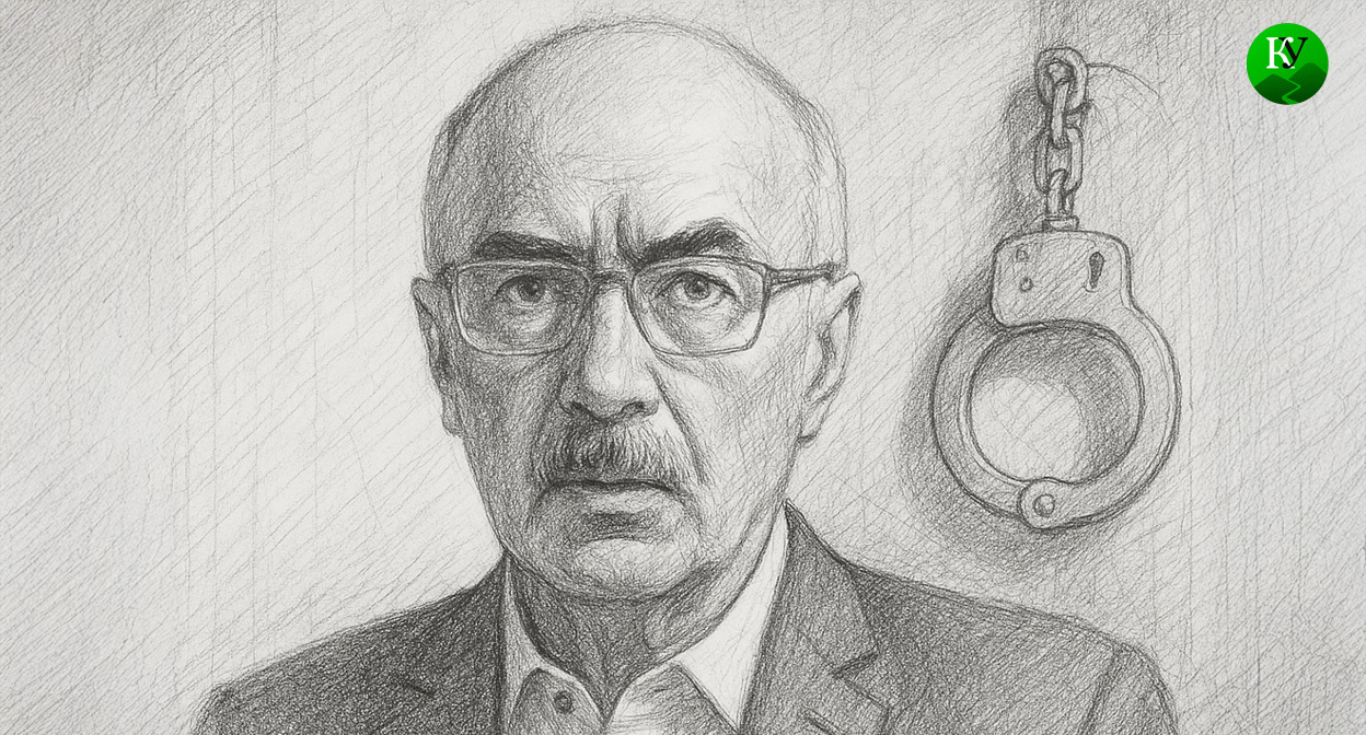 Захиреддин Ибрагимов. Иллюстрация создана «Кавказским узлом» с помощью ИИ в программе Copilot
